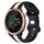Per Garmin Forerunner 645 Music Cinturino per orologio in silicone bicolore con fibbia a farfalla da 20 mm (nero + bianco) Per Garmin Forerunner 645 Music Cinturino per orologio in silicone bicolore con fibbia a farfalla da 20 mm (nero + bianco)