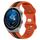 Per Huawei Watch GT3 Pro 43mm 20mm Cinturino in silicone bicolore con fibbia a farfalla (arancione + nero) Per Huawei Watch GT3 Pro 43mm 20mm Cinturino in silicone bicolore con fibbia a farfalla (arancione + nero)