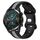 Per Huawei Watch GT2 42mm 20mm Cinturino in silicone bicolore con fibbia a farfalla (nero + grigio) Per Huawei Watch GT2 42mm 20mm Cinturino in silicone bicolore con fibbia a farfalla (nero + grigio)