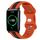 For Honor Watch ES Cinturino in silicone bicolore con fibbia a farfalla da 20 mm (arancione + nero) For Honor Watch ES Cinturino in silicone bicolore con fibbia a farfalla da 20 mm (arancione + nero)