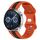 Per Huawei Watch GT3 46mm 20mm Cinturino in silicone bicolore con fibbia a farfalla (arancione + nero) Per Huawei Watch GT3 46mm 20mm Cinturino in silicone bicolore con fibbia a farfalla (arancione + nero)