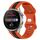 Per Huawei Watch 3 Pro Cinturino in silicone bicolore con fibbia a farfalla da 20 mm (arancione + nero) Per Huawei Watch 3 Pro Cinturino in silicone bicolore con fibbia a farfalla da 20 mm (arancione + nero)