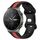 Per cinturino in silicone bicolore con fibbia a farfalla da 20 mm Huawei GT2 Pro (nero + rosso) Per cinturino in silicone bicolore con fibbia a farfalla da 20 mm Huawei GT2 Pro (nero + rosso)