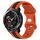 Cinturino per orologio in silicone bicolore con fibbia a farfalla da 20 mm per Honor Watch GS Pro (arancione + nero) Cinturino per orologio in silicone bicolore con fibbia a farfalla da 20 mm per Honor Watch GS Pro (arancione + nero)