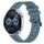Per Huawei Watch GT3 46mm 22mm cinturino in silicone a strisce concave (Rock Cyan) Per Huawei Watch GT3 46mm 22mm cinturino in silicone a strisce concave (Rock Cyan)