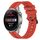 Per Huawei Watch 3 Cinturino in silicone a strisce concave da 22 mm (rosso)