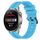 Per Huawei Watch 3 Cinturino in silicone a strisce concave da 22 mm (blu cielo) Per Huawei Watch 3 Cinturino in silicone a strisce concave da 22 mm (blu cielo)