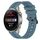 Per Huawei Watch 3 Cinturino in silicone a strisce concave da 22 mm (Rock Cyan) Per Huawei Watch 3 Cinturino in silicone a strisce concave da 22 mm (Rock Cyan)