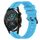 Per Huawei GT2 46mm 22mm cinturino in silicone a strisce concavo (cielo blu) Per Huawei GT2 46mm 22mm cinturino in silicone a strisce concavo (cielo blu)