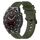 Per Huawei Watch GT3 SE Cinturino in silicone a strisce concave da 22 mm (verde militare) Per Huawei Watch GT3 SE Cinturino in silicone a strisce concave da 22 mm (verde militare)