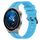 Per Huawei Watch GT3 Pro 43mm 20mm Cinturino in silicone a strisce concavo (azzurro cielo) Per Huawei Watch GT3 Pro 43mm 20mm Cinturino in silicone a strisce concavo (azzurro cielo)