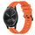 Per Garmin Vivomove Sport Cinturino in silicone a strisce concave da 20 mm (arancione) Per Garmin Vivomove Sport Cinturino in silicone a strisce concave da 20 mm (arancione)
