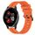 Per Garmin Venu 2 Plus cinturino in silicone a strisce concave da 20 mm (arancione) Per Garmin Venu 2 Plus cinturino in silicone a strisce concave da 20 mm (arancione)