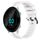 Per Garmin Forerunner 158 Cinturino in silicone a strisce concave da 20 mm (bianco) Per Garmin Forerunner 158 Cinturino in silicone a strisce concave da 20 mm (bianco)