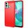 Per Infinix Hot 12 Riproduci custodia per telefono TPU in fibra di carbonio con trama spazzolata (rosso) Per Infinix Hot 12 Riproduci custodia per telefono TPU in fibra di carbonio con trama spazzolata (rosso)