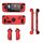 Per Steam Deck V3 Custodia protettiva in silicone antiscivolo per console tascabili (rosso) Per Steam Deck V3 Custodia protettiva in silicone antiscivolo per console tascabili (rosso)