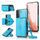 Per Samsung Galaxy S23 + 5G Custodia per cellulare in pelle con porta carte a tracolla (blu) Per Samsung Galaxy S23 + 5G Custodia per cellulare in pelle con porta carte a tracolla (blu)