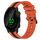 Per Garmin Forerunner 158 Cinturino in silicone bicolore verticale da 20 mm (arancione + nero) Per Garmin Forerunner 158 Cinturino in silicone bicolore verticale da 20 mm (arancione + nero)