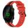 Per Garmin Forerunner 158 Cinturino in silicone bicolore verticale da 20 mm (rosso + nero) Per Garmin Forerunner 158 Cinturino in silicone bicolore verticale da 20 mm (rosso + nero)