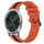 Per Garmin Garminmove Luxe 20mm Cinturino in silicone bicolore verticale (arancione + nero) Per Garmin Garminmove Luxe 20mm Cinturino in silicone bicolore verticale (arancione + nero)