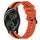 Per Garmin Garminmove Style Cinturino in silicone bicolore verticale da 20 mm (arancione + nero) Per Garmin Garminmove Style Cinturino in silicone bicolore verticale da 20 mm (arancione + nero)
