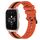 Per Garmin Forerunner Sq2 Music Cinturino in silicone bicolore verticale da 20 mm (arancione + nero) Per Garmin Forerunner Sq2 Music Cinturino in silicone bicolore verticale da 20 mm (arancione + nero)