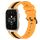 Per Garmin Forerunner Sq2 Music Cinturino in silicone bicolore verticale da 20 mm (giallo + nero) Per Garmin Forerunner Sq2 Music Cinturino in silicone bicolore verticale da 20 mm (giallo + nero)
