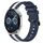 Per Huawei Watch GT3 42mm 20mm Cinturino in silicone bicolore verticale (blu + bianco) Per Huawei Watch GT3 42mm 20mm Cinturino in silicone bicolore verticale (blu + bianco)