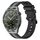 Per Huawei Watch GT 3 SE Cinturino in silicone bicolore verticale da 22 mm (nero + grigio) Per Huawei Watch GT 3 SE Cinturino in silicone bicolore verticale da 22 mm (nero + grigio)