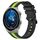 Per Huawei Watch GT3 Pro 46mm 22mm Cinturino in silicone bicolore verticale (nero + verde lime) Per Huawei Watch GT3 Pro 46mm 22mm Cinturino in silicone bicolore verticale (nero + verde lime)