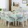 Copertura antiscivolo per tavolo da pranzo/sedia per la casa, dimensioni: tovaglie 130x180 cm (verde foglia d'acero) Copertura antiscivolo per tavolo da pranzo/sedia per la casa, dimensioni: tovaglie 130x180 cm (verde foglia d'acero)