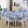 Copertura antiscivolo per tavolo da pranzo/sedia per la casa, dimensioni: tovaglie 130x180 cm (elefante africano grigio) Copertura antiscivolo per tavolo da pranzo/sedia per la casa, dimensioni: tovaglie 130x180 cm (elefante africano grigio)