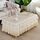 Tovaglia rettangolare in pizzo di tessuto semplice, dimensioni: 80x140 cm (beige velluto pelle di pesca) Tovaglia rettangolare in pizzo di tessuto semplice, dimensioni: 80x140 cm (beige velluto pelle di pesca)