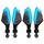 MK-236 4pcs 22LED moto V linea due colori luce di svolta segnale angolo luce (giallo blu) MK-236 4pcs 22LED moto V linea due colori luce di svolta segnale angolo luce (giallo blu)