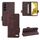 Custodia per telefono in pelle con chiusura magnetica per Samsung Galaxy S23 + 5G (marrone) Custodia per telefono in pelle con chiusura magnetica per Samsung Galaxy S23 + 5G (marrone)