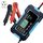 Caricabatterie intelligente per batteria moto / auto con schermo LCD, tipo di spina: spina AU (blu) Caricabatterie intelligente per batteria moto / auto con schermo LCD, tipo di spina: spina AU (blu)