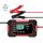 Caricabatteria intelligente per batteria moto / auto con schermo LCD, tipo di spina: spina UK (rossa) Caricabatteria intelligente per batteria moto / auto con schermo LCD, tipo di spina: spina UK (rossa)
