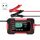 Caricabatteria intelligente per batteria moto / auto con schermo LCD, tipo di spina: spina europea (rossa) Caricabatteria intelligente per batteria moto / auto con schermo LCD, tipo di spina: spina europea (rossa)