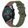 Per Huawei GT2 46mm 22mm Cinturino in silicone bicolore verticale (verde militare + rosso) Per Huawei GT2 46mm 22mm Cinturino in silicone bicolore verticale (verde militare + rosso)