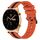 For Honor Watch GS 3 22mm Cinturino in silicone bicolore verticale (arancione + nero) For Honor Watch GS 3 22mm Cinturino in silicone bicolore verticale (arancione + nero)