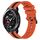 For Honor Watch GS Pro 22mm Cinturino in silicone bicolore verticale (arancione + nero) For Honor Watch GS Pro 22mm Cinturino in silicone bicolore verticale (arancione + nero)