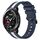 Cinturino per orologio in silicone bicolore verticale da 22 mm per Honor Watch GS Pro (blu + bianco) Cinturino per orologio in silicone bicolore verticale da 22 mm per Honor Watch GS Pro (blu + bianco)