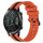 Per Honor Magic Watch 2 46mm 22mm Cinturino in silicone bicolore verticale (arancione + nero) Per Honor Magic Watch 2 46mm 22mm Cinturino in silicone bicolore verticale (arancione + nero)