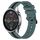 Per Xiaomi MI Watch Color 22mm Cinturino in silicone bicolore verticale (verde + nero) Per Xiaomi MI Watch Color 22mm Cinturino in silicone bicolore verticale (verde + nero)