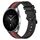 Per Xiaomi MI Watch S2 46mm 22mm Cinturino in silicone bicolore verticale (nero + rosso) Per Xiaomi MI Watch S2 46mm 22mm Cinturino in silicone bicolore verticale (nero + rosso)