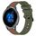 Per cinturino in silicone bicolore verticale da 22 mm Garmin Venu 2 (verde militare + rosso) Per cinturino in silicone bicolore verticale da 22 mm Garmin Venu 2 (verde militare + rosso)