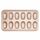 BM1067 Stampo per torta antiaderente a forma di conchiglia Stampo per teglia per biscotti da cucina, specificazione: oro BM1067 Stampo per torta antiaderente a forma di conchiglia Stampo per teglia per biscotti da cucina, specificazione: oro