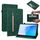 Custodia per tablet in pelle con cerniera tinta unita per Huawei MatePad SE Skin Feel (verde) Custodia per tablet in pelle con cerniera tinta unita per Huawei MatePad SE Skin Feel (verde)