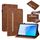 Custodia per tablet in pelle con cerniera tinta unita per Huawei MatePad SE Skin Feel (marrone) Custodia per tablet in pelle con cerniera tinta unita per Huawei MatePad SE Skin Feel (marrone)
