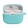 Custodia protettiva in silicone per auricolari wireless JBL T230NC TWS (verde menta) Custodia protettiva in silicone per auricolari wireless JBL T230NC TWS (verde menta)